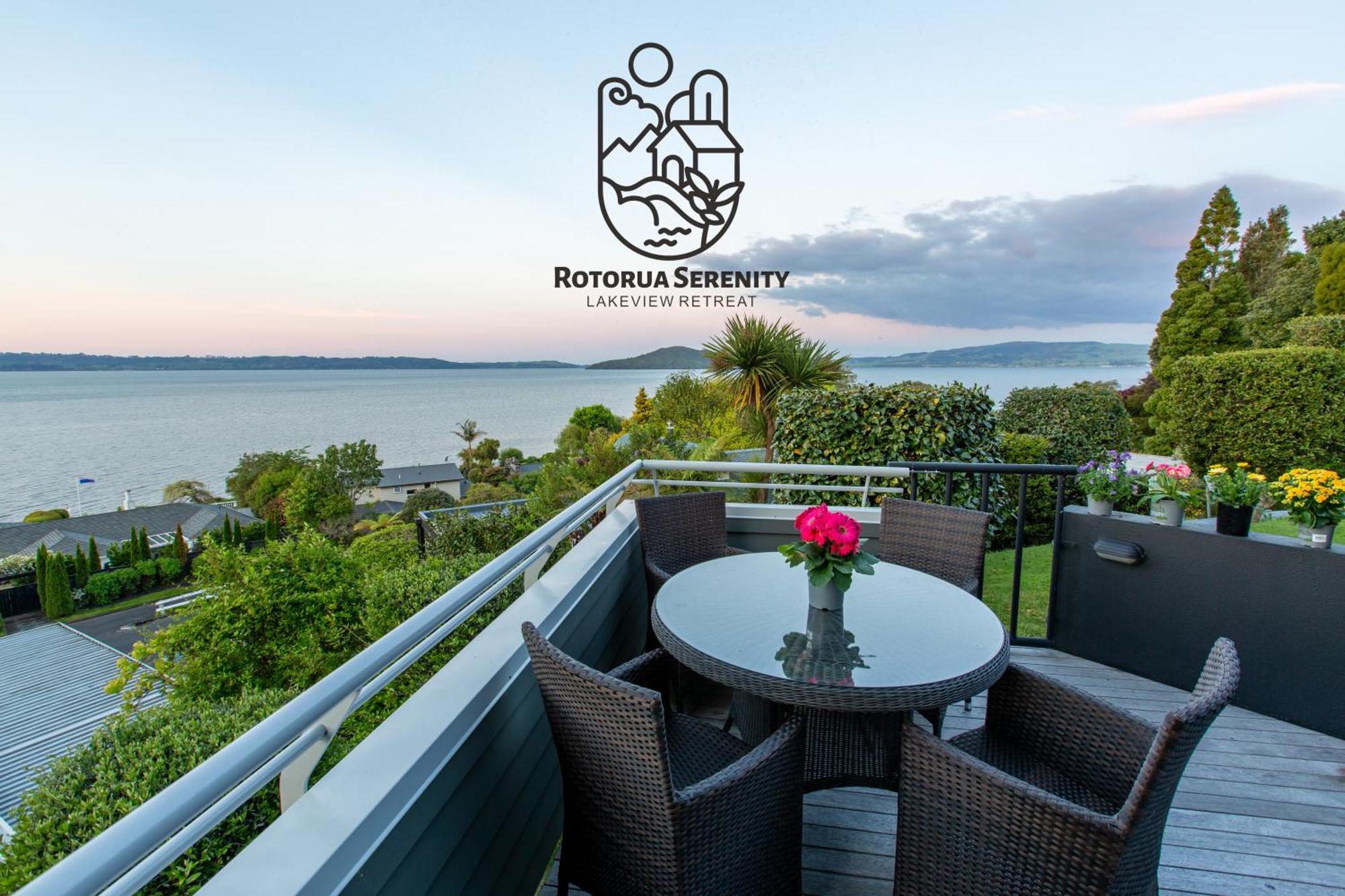 Rotorua Serenity Lakeview Retreat Exterior foto
